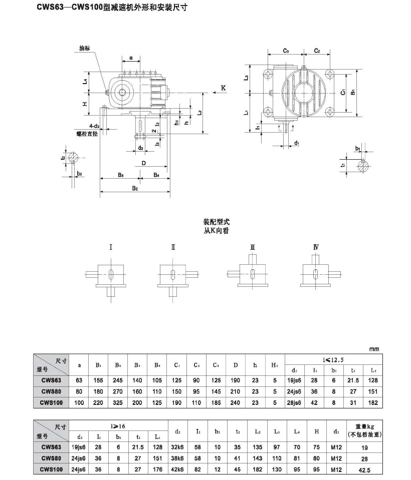 CW减速机